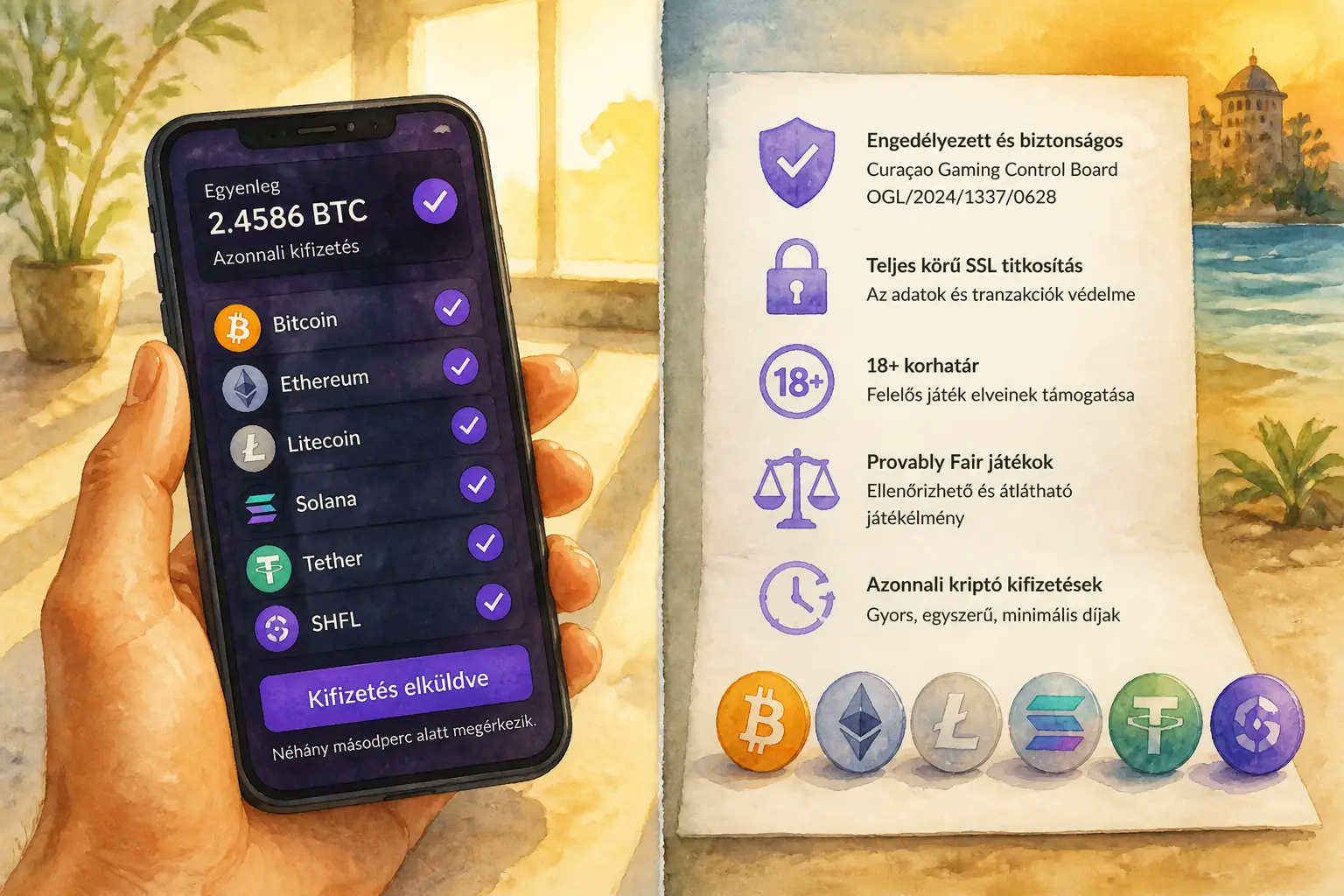 Shuffle Crypto Casino – Azonnali kriptó kifizetések visual guide for Shuffle Casino